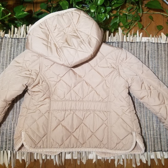 Girls Gap Quilted Jacket size 2 - Picture 3 of 7